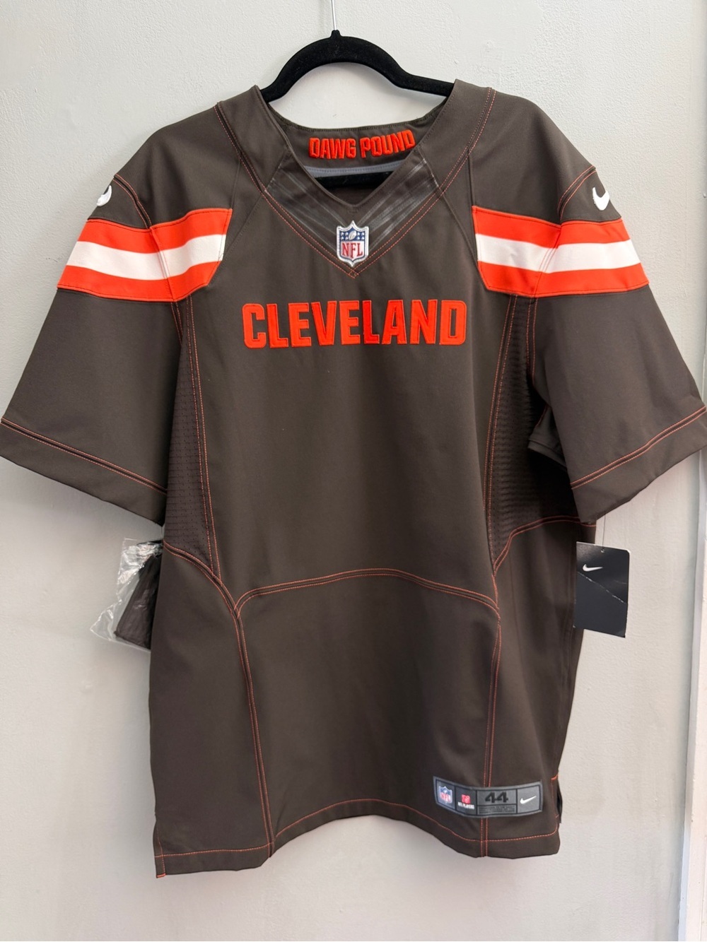*New* Nike Cleveland Browns Blank Player Jersey, Men’s Size 44 (Medium)